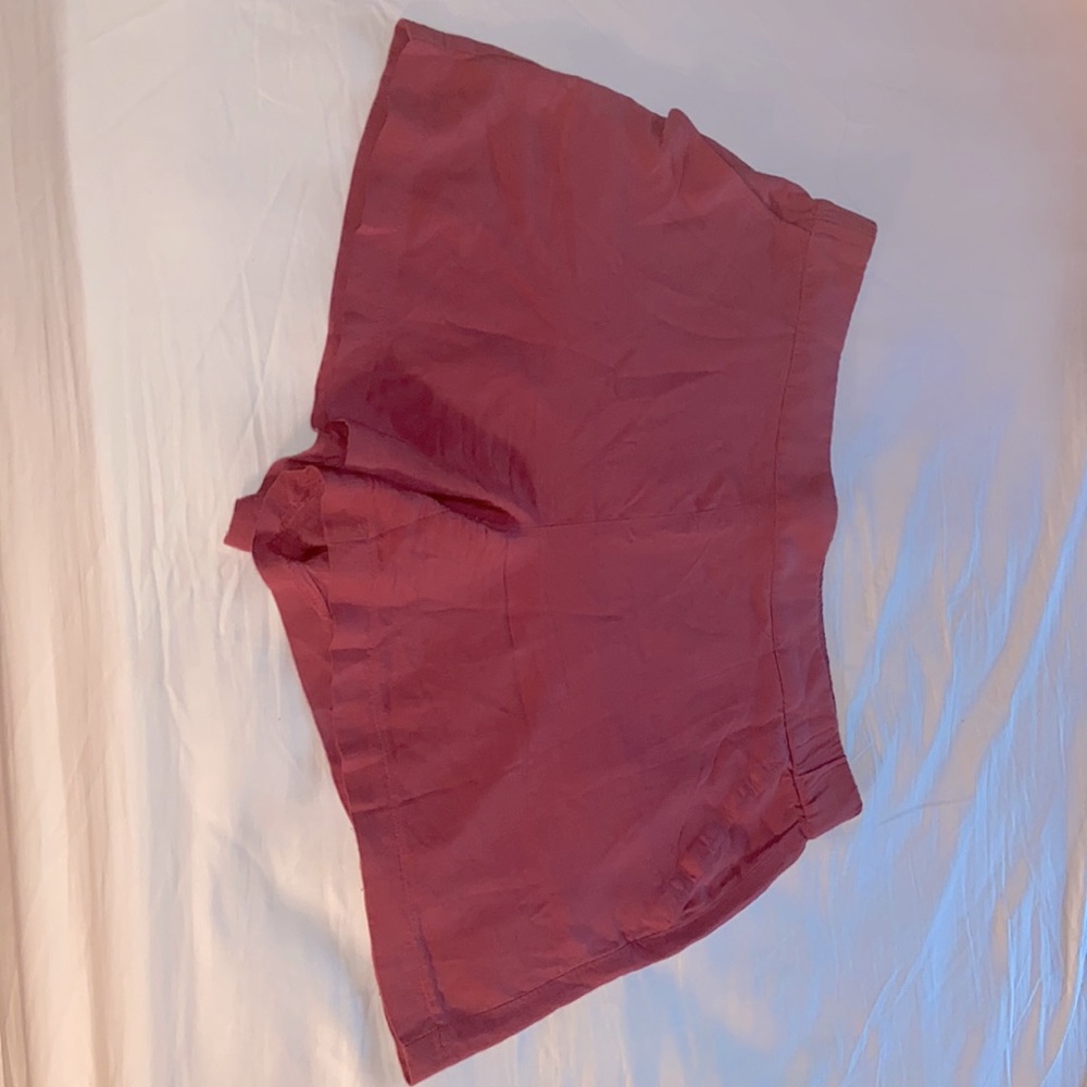Mauve/berry color shorts, size Large